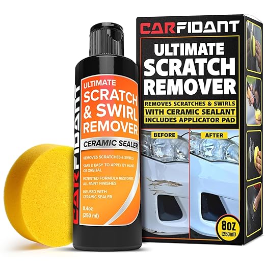 Scratch Repair & Swirl Remover Kit with Buffer Pad 8.4 fl oz