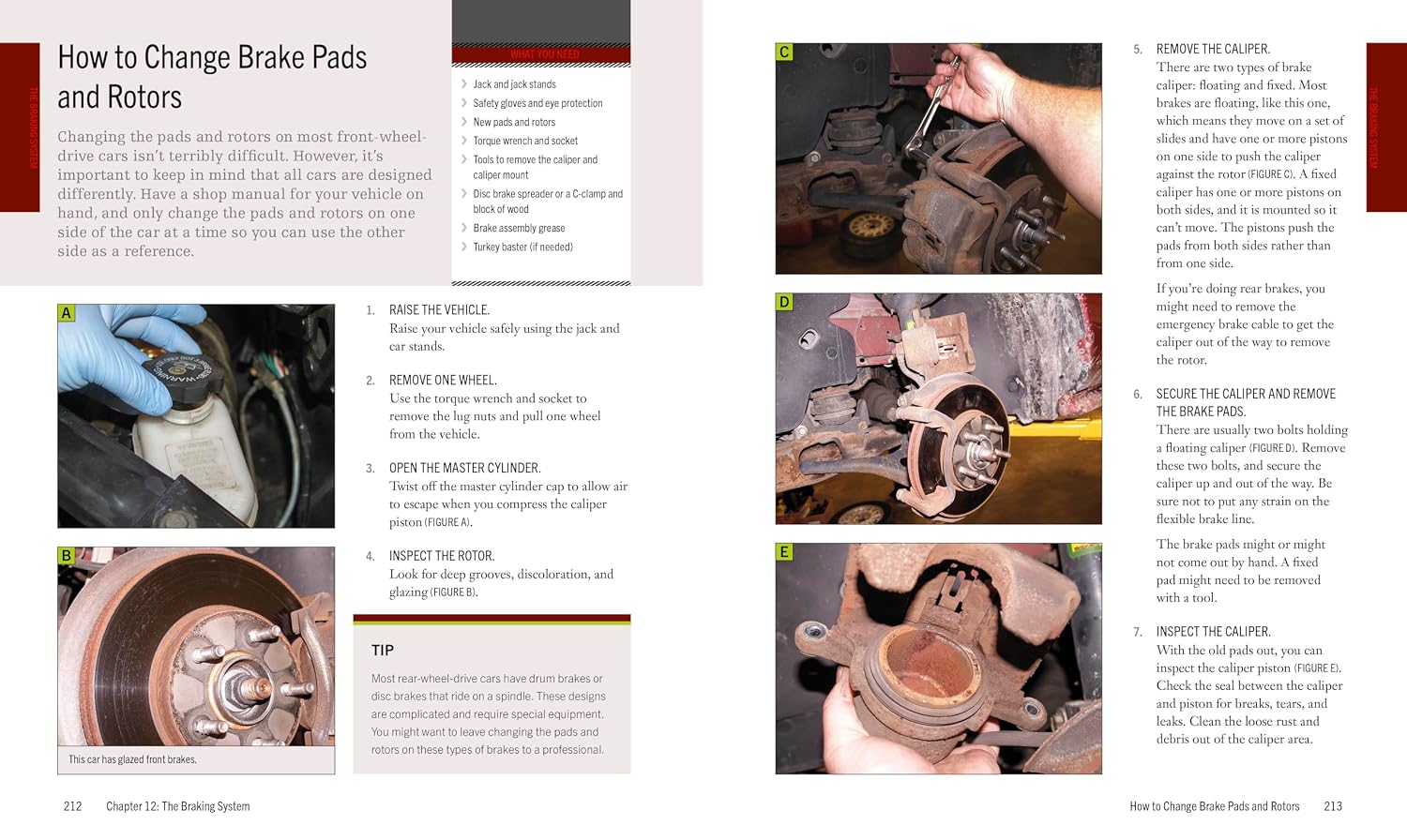 Auto Repair & Maintenance for Beginners Guide Book 288 Pages