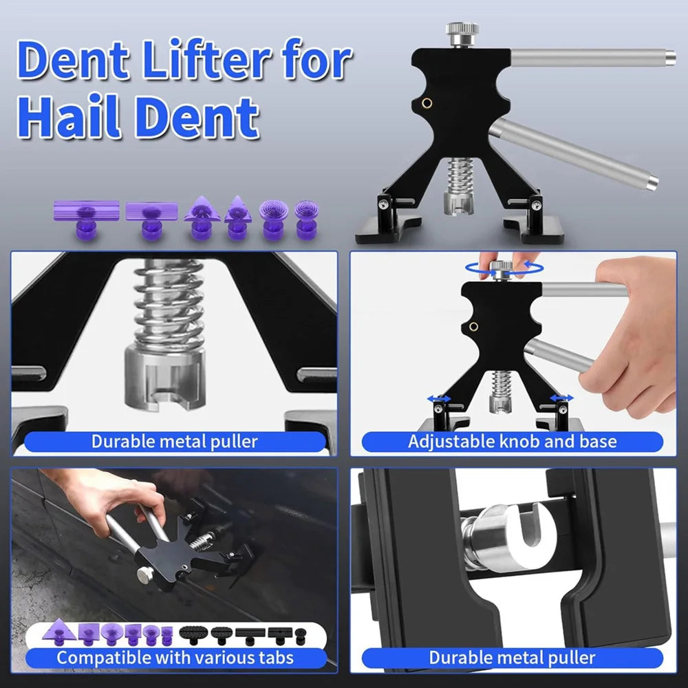 PDR Car Dent Repair Kit – Paintless Dent Removal Tool