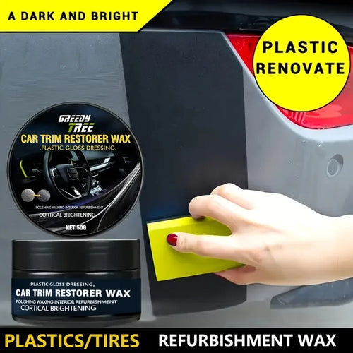 Car Plastic Renewal Wax