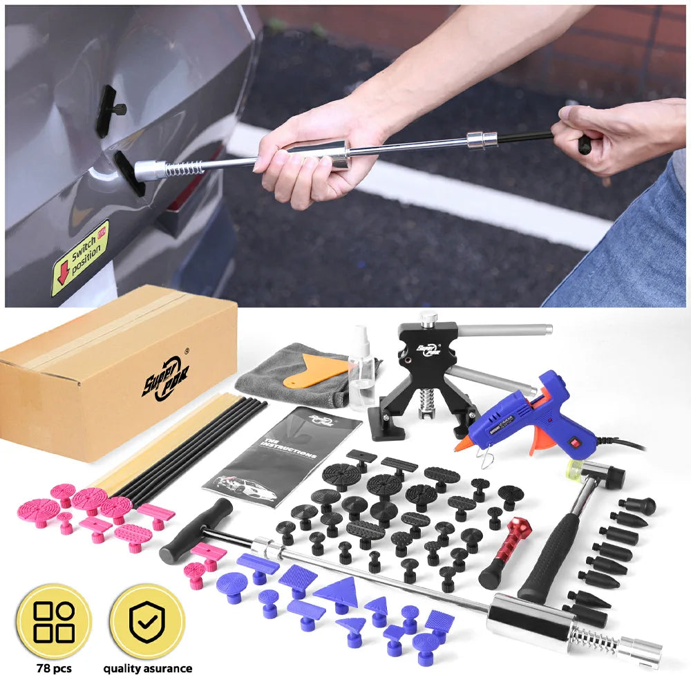 PDR Car Dent Repair Kit – Paintless Dent Removal Tool
