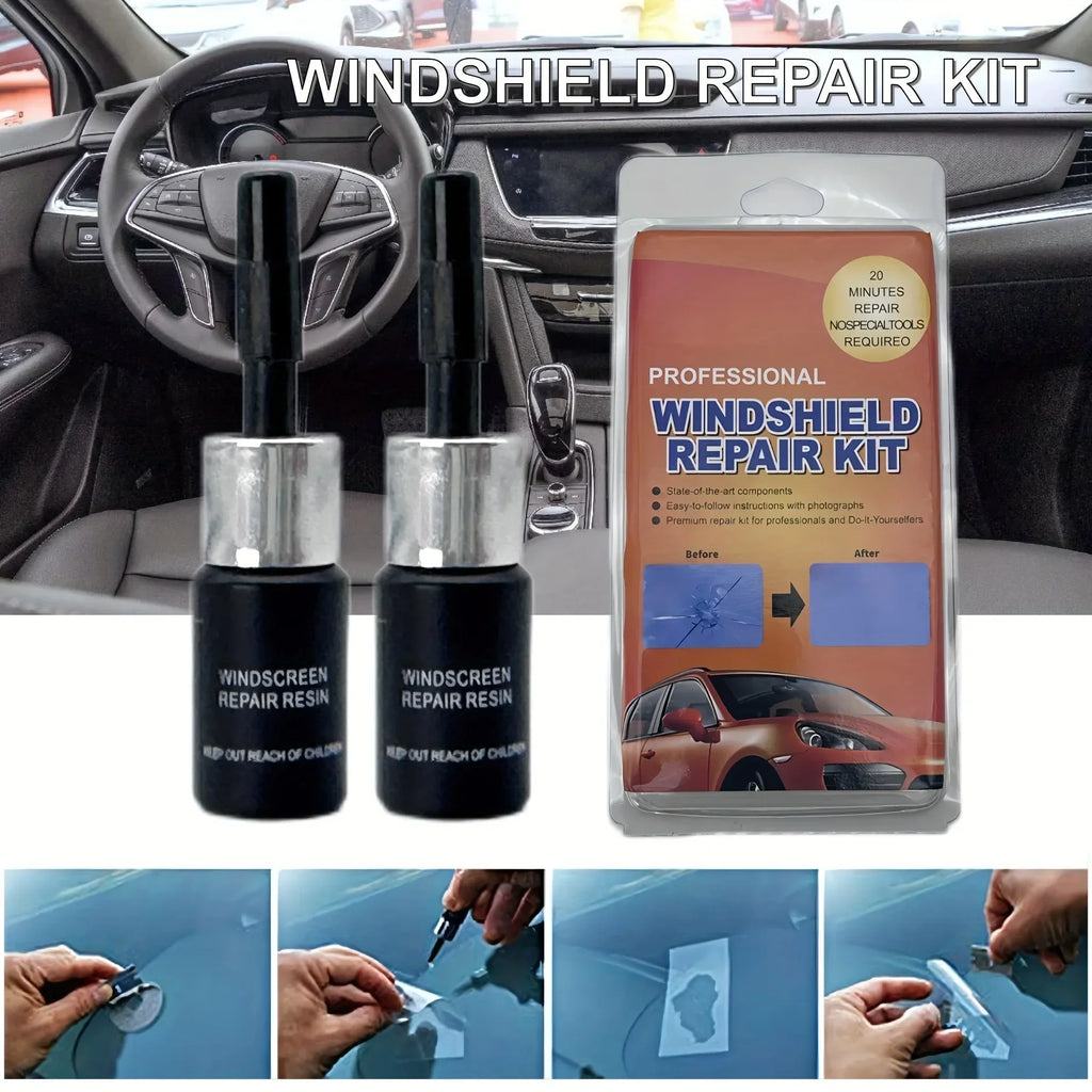 Glass Crack Repair Kit