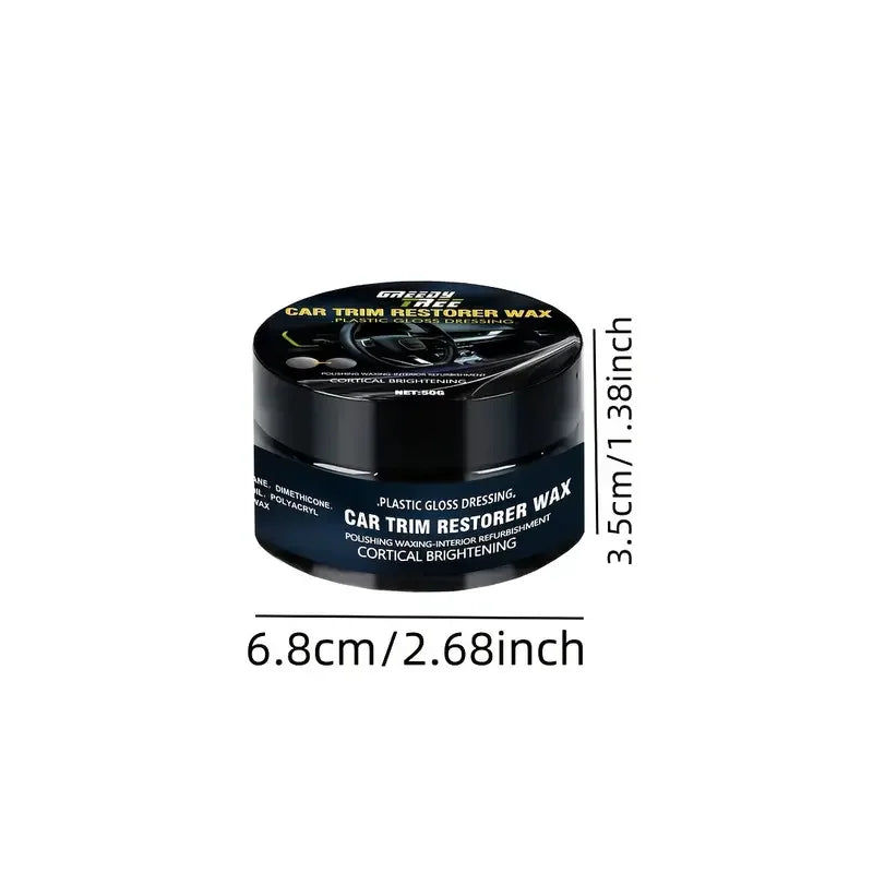 Car Plastic Renewal Wax